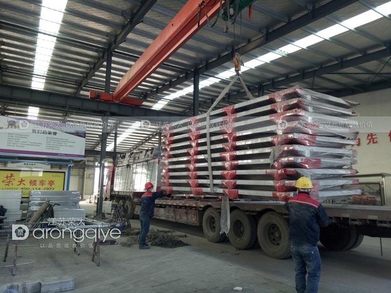 公共自行車棚發貨圖