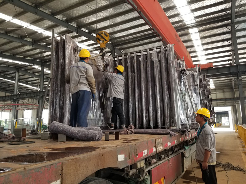 第二批河南仿古候車亭發貨記錄