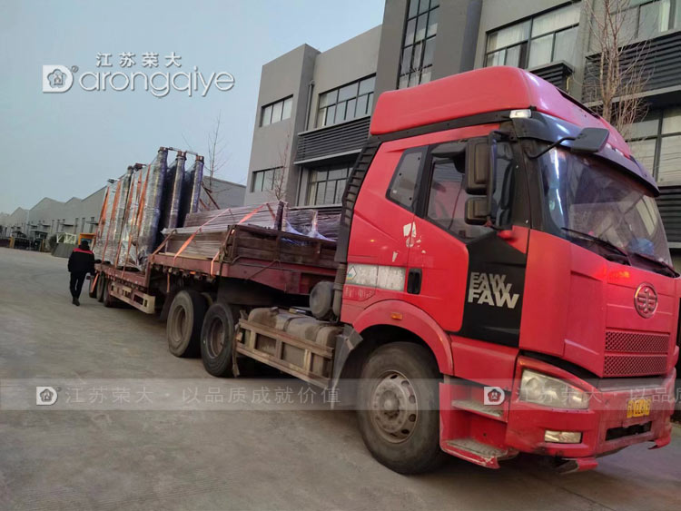 江蘇智能公交站臺發貨配圖一