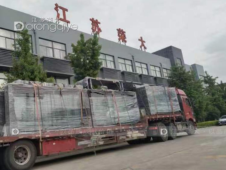 山東公交候車亭第六批次發貨